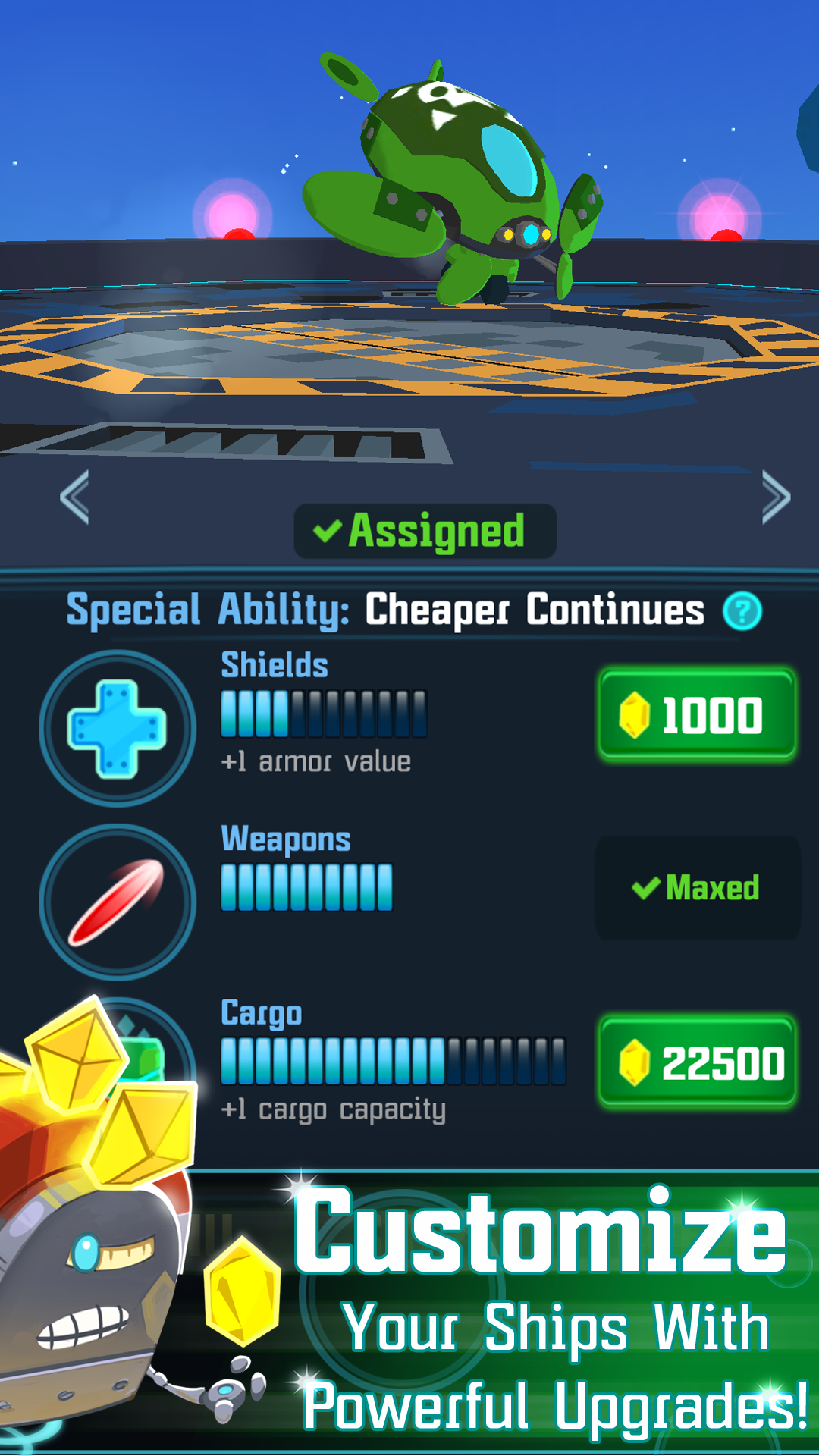 Galaxy Dash: Race to Outer Run 遊戲截圖