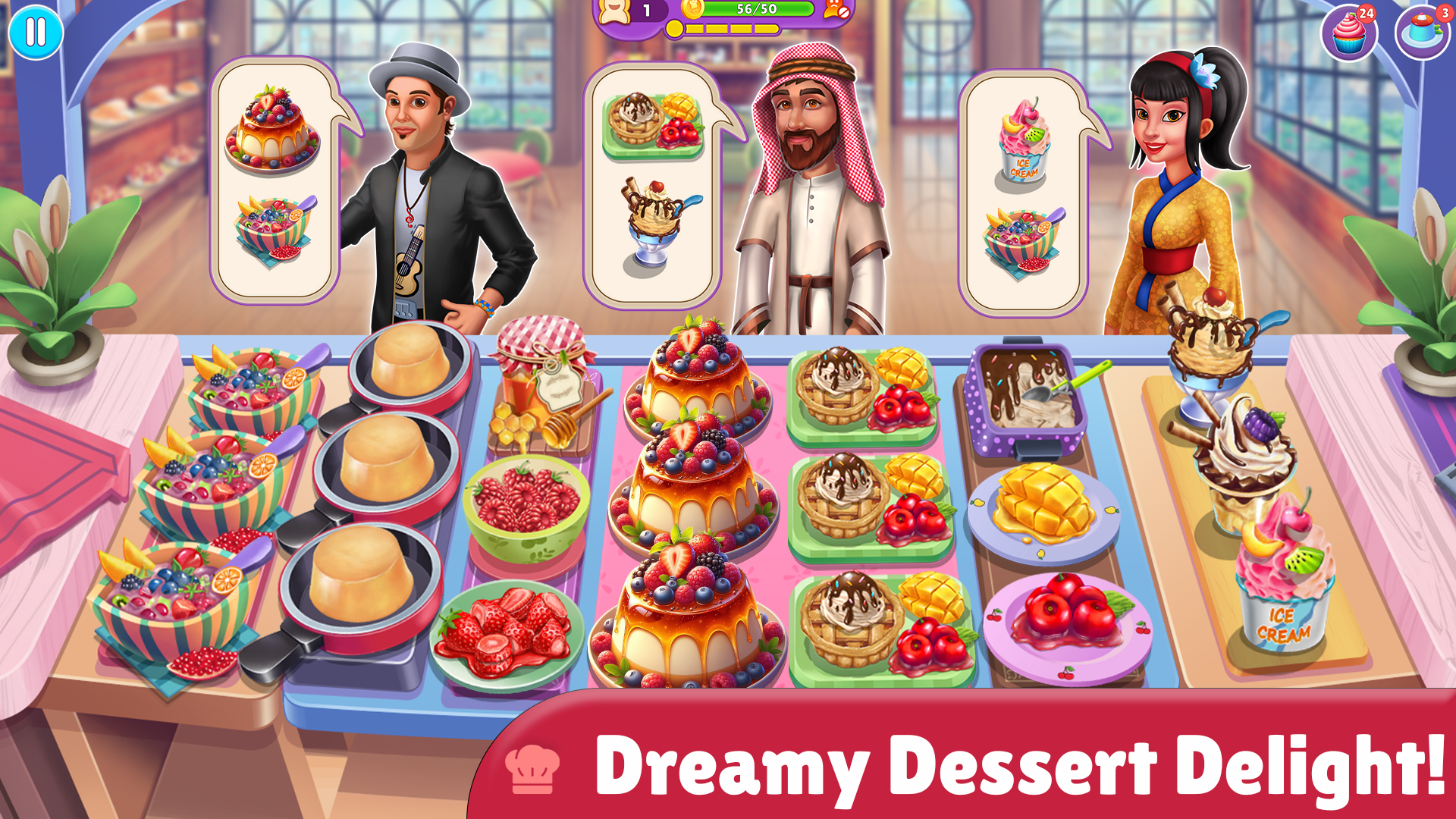 Cooking Utopia Restaurant Chef Game Screenshot