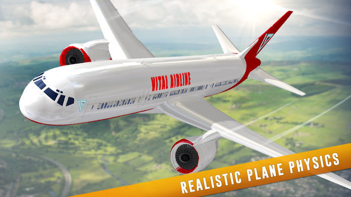 Airplane Flight Simulator 2016 - Airport Rescue Operation screenshot game