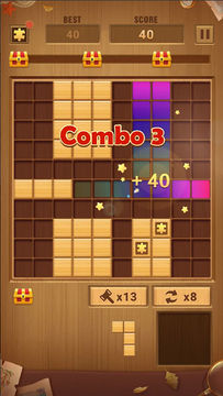 Wood Block Puzzle Legend Game Screenshot