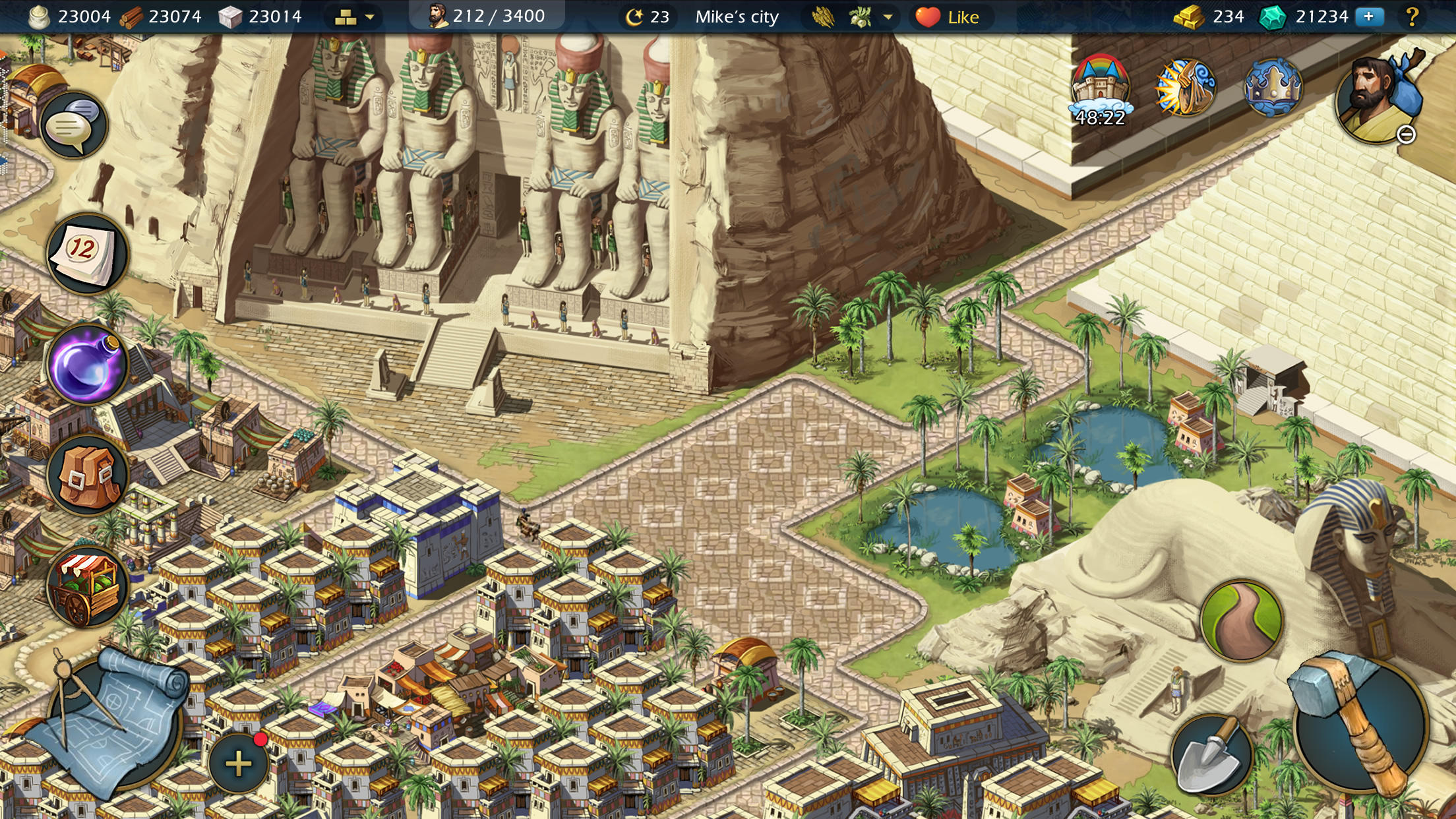 Sim Empire Game Screenshot