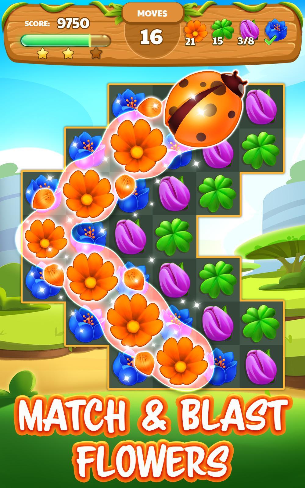 Tulip Match ภาพหน้าจอเกม