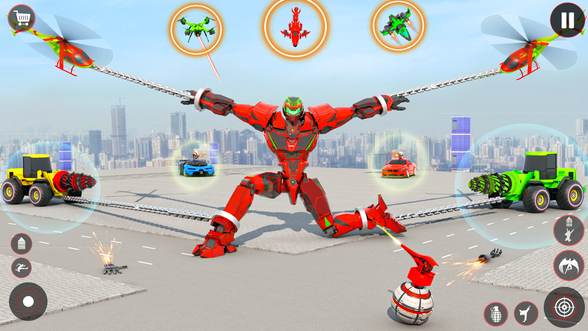 Robot War- Robot Fighting Game Game Screenshot