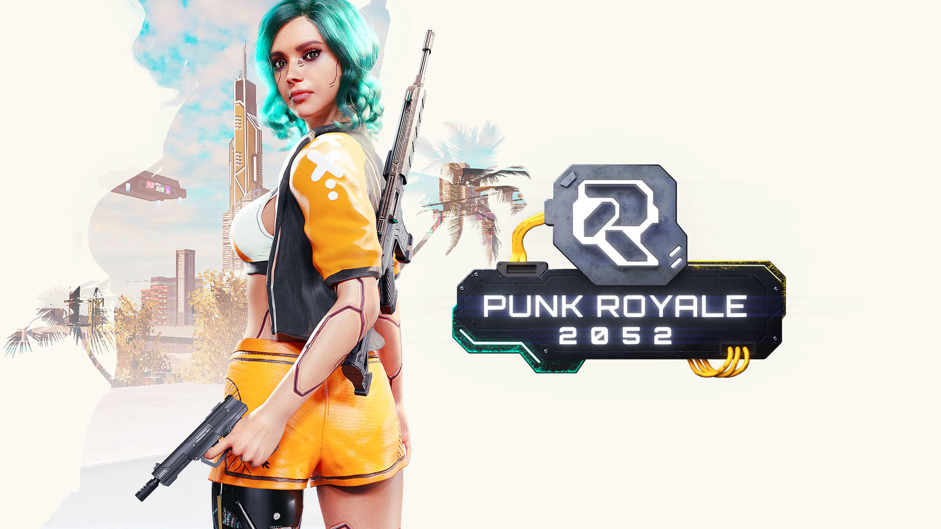 Banner of Punk Royale 2052: Uma Batalha Cyberpunk 