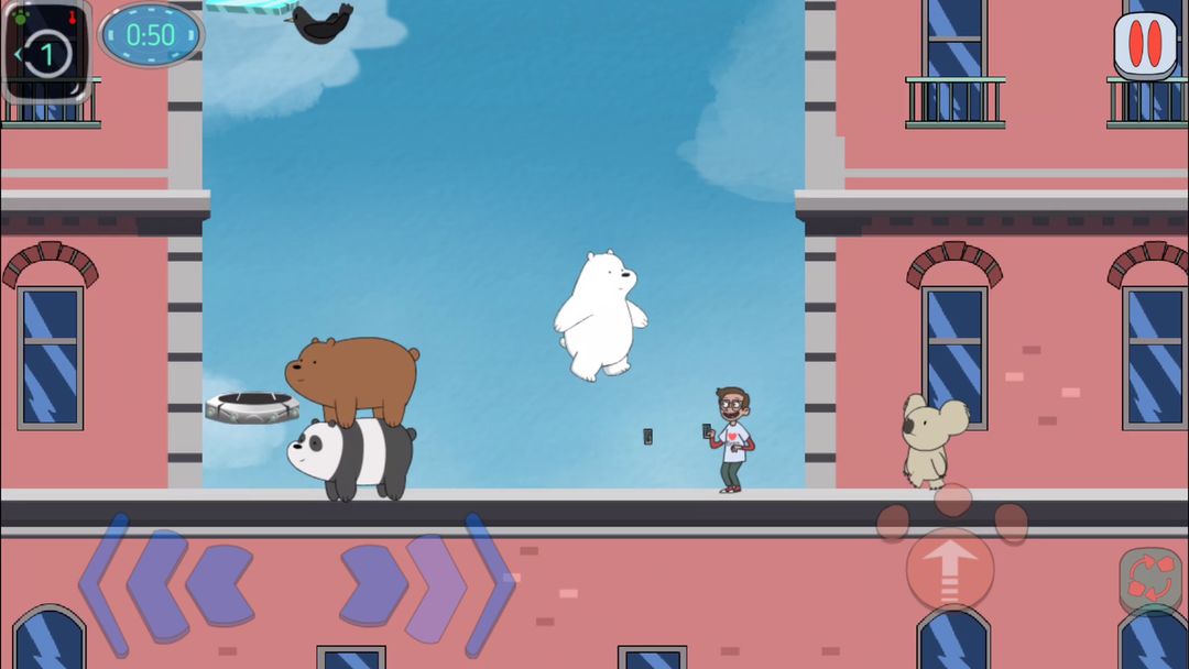 We Bare Bears Quest for NomNom screenshot game
