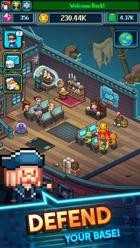 Tap Tap Evil: Idle Cash 8 bit Game Screenshot