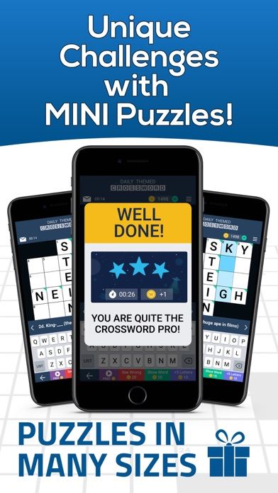 Daily Themed Crossword Puzzle screenshot game