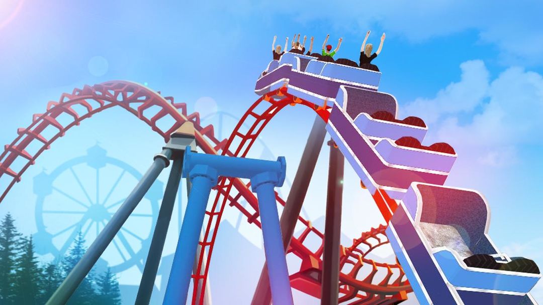 Roller Coaster Simulator 2020 ภาพหน้าจอเกม