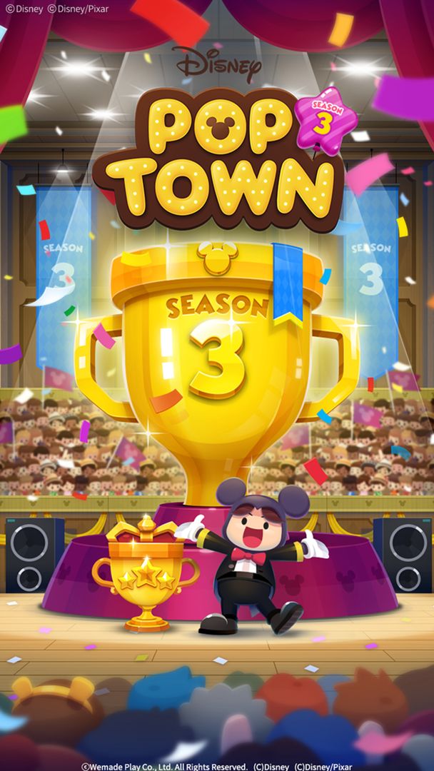 Disney POP TOWN screenshot game