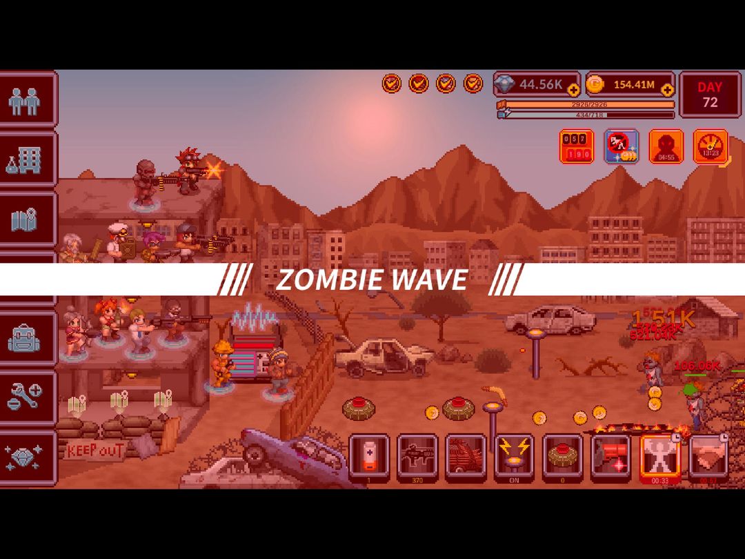 200 DAYS Zombie Apocalypse ภาพหน้าจอเกม