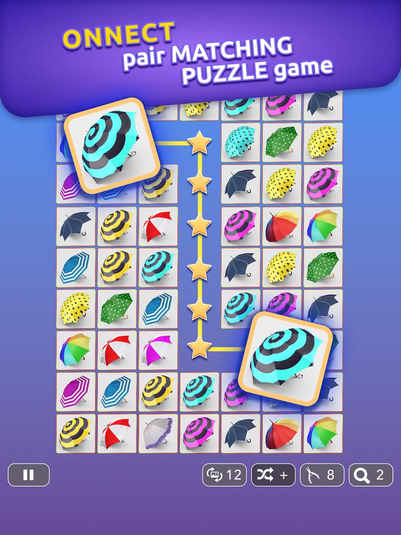 Onnect - Pair Matching Puzzle ภาพหน้าจอเกม