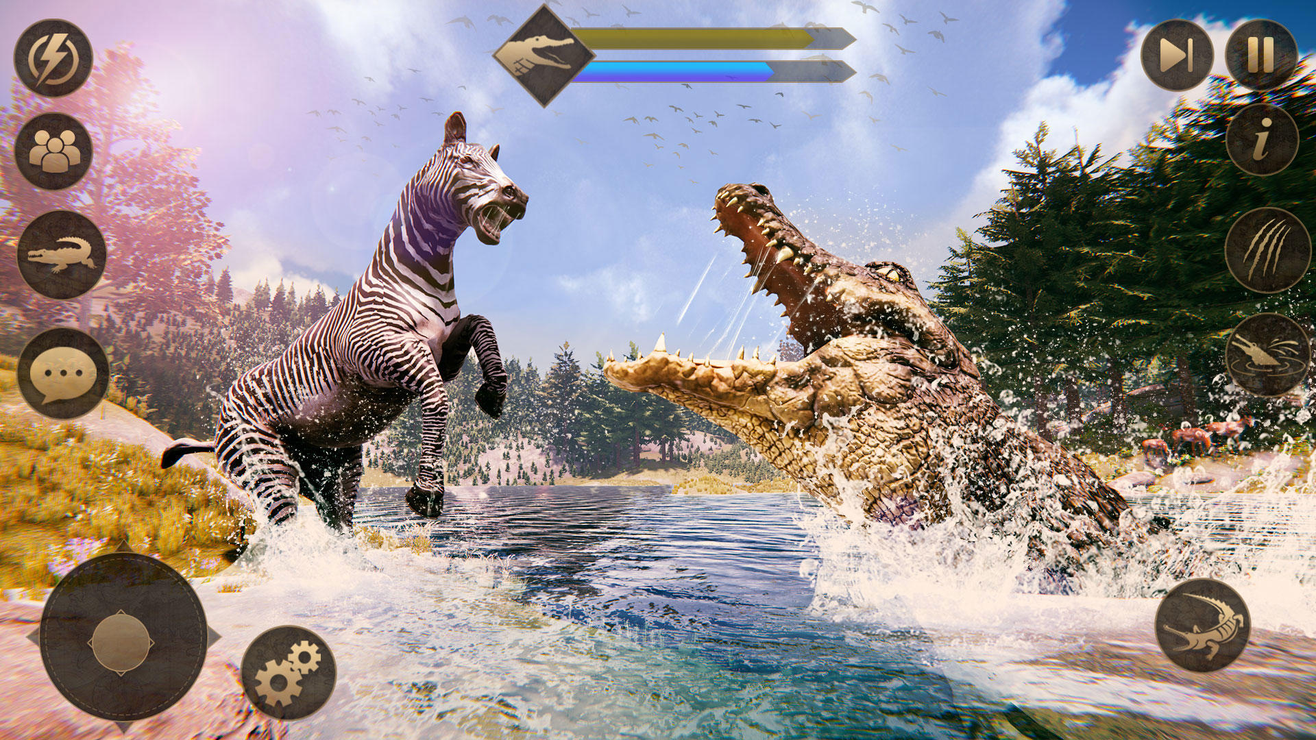 Hungry Crocodile - Animal Game Game Screenshot