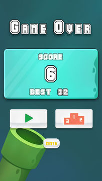 Flappy Ball 3D Game Screenshot