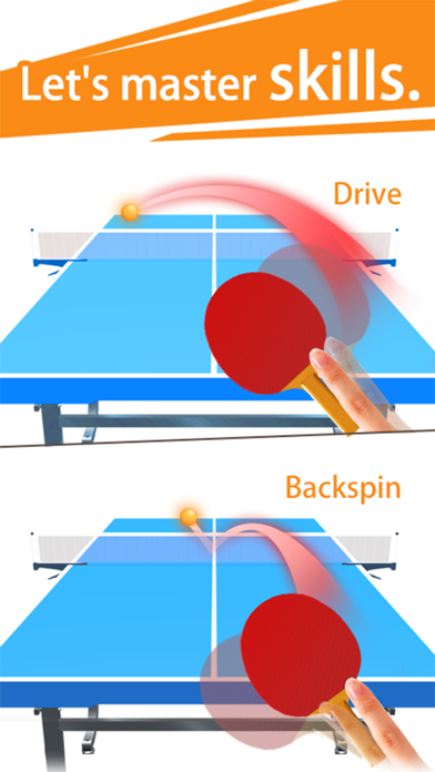 Table Tennis 3Ｄ Game Screenshot