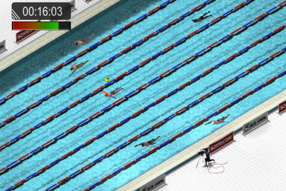 Swimming Race 2016 ภาพหน้าจอเกม