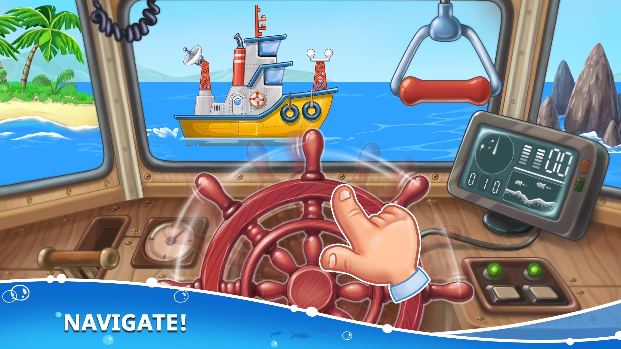 Island building! Build a house Game Screenshot