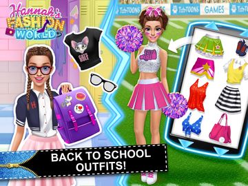 Hannah’s Fashion World Game Screenshot
