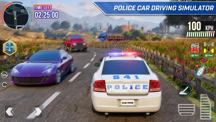 Jogo de Carro - Carro da polícia (Perseguição Policial) Jogos Android 