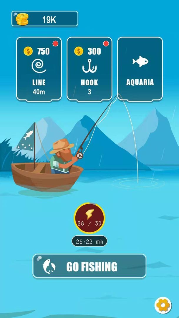 DeepSea Fishing ภาพหน้าจอเกม