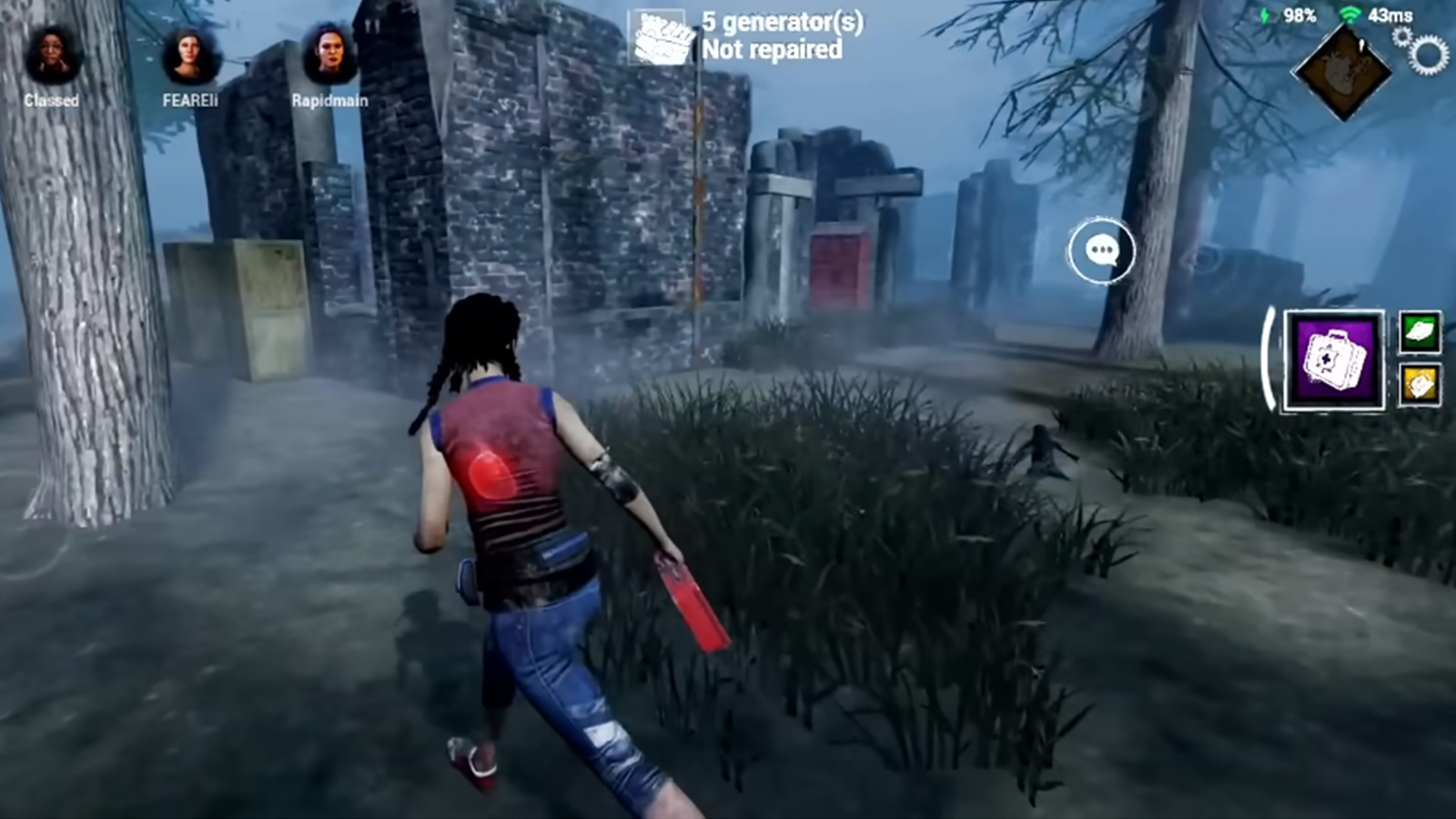 Screenshot of Dead By Daylight Scary Evil