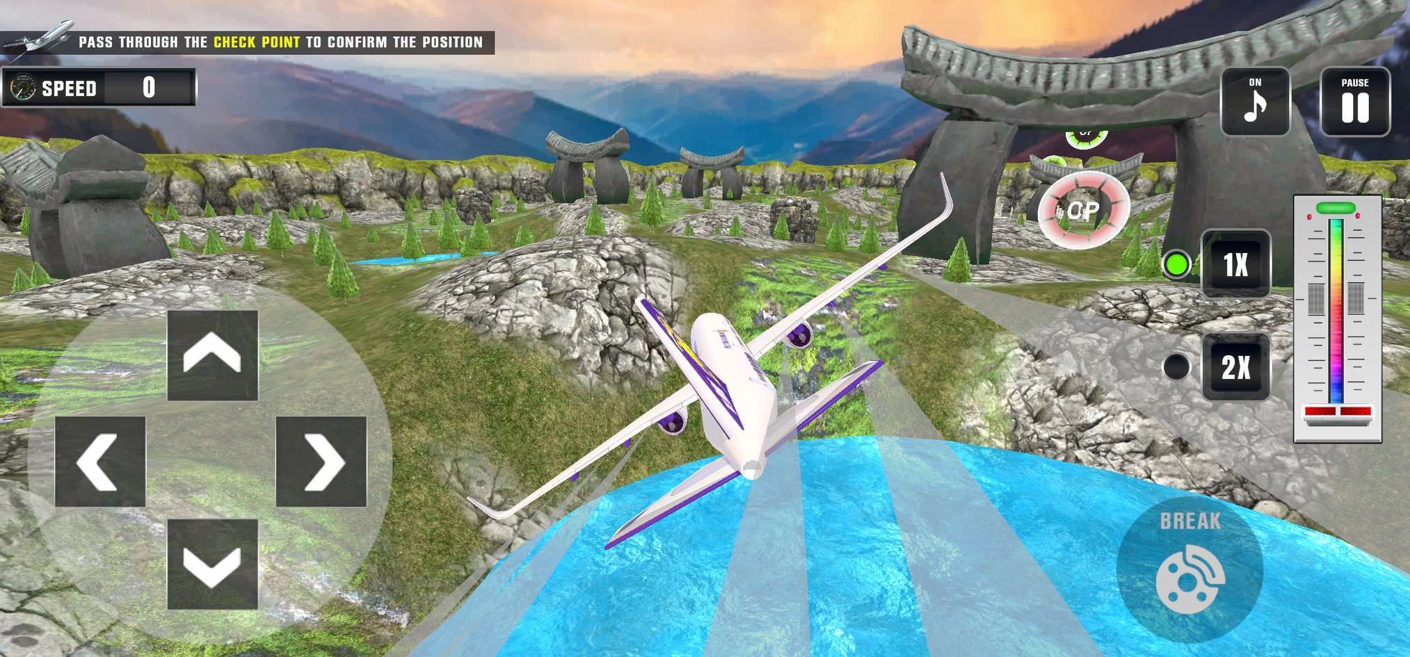 Real Plane Game Simulator 3d Game Screenshot