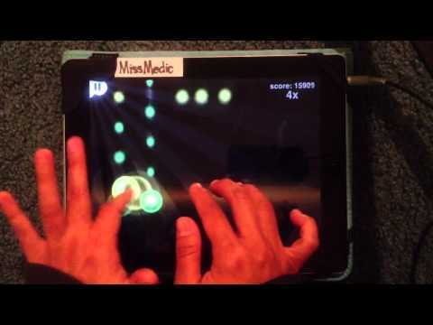 Screenshot of the video of Magic Piano by Smule