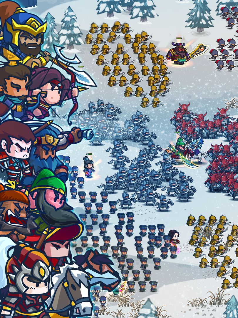 Mini Warriors™ Three Kingdoms screenshot game