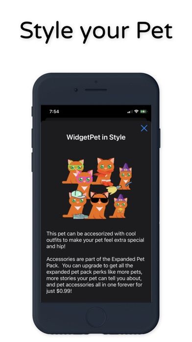 Screenshot of WidgetPet!