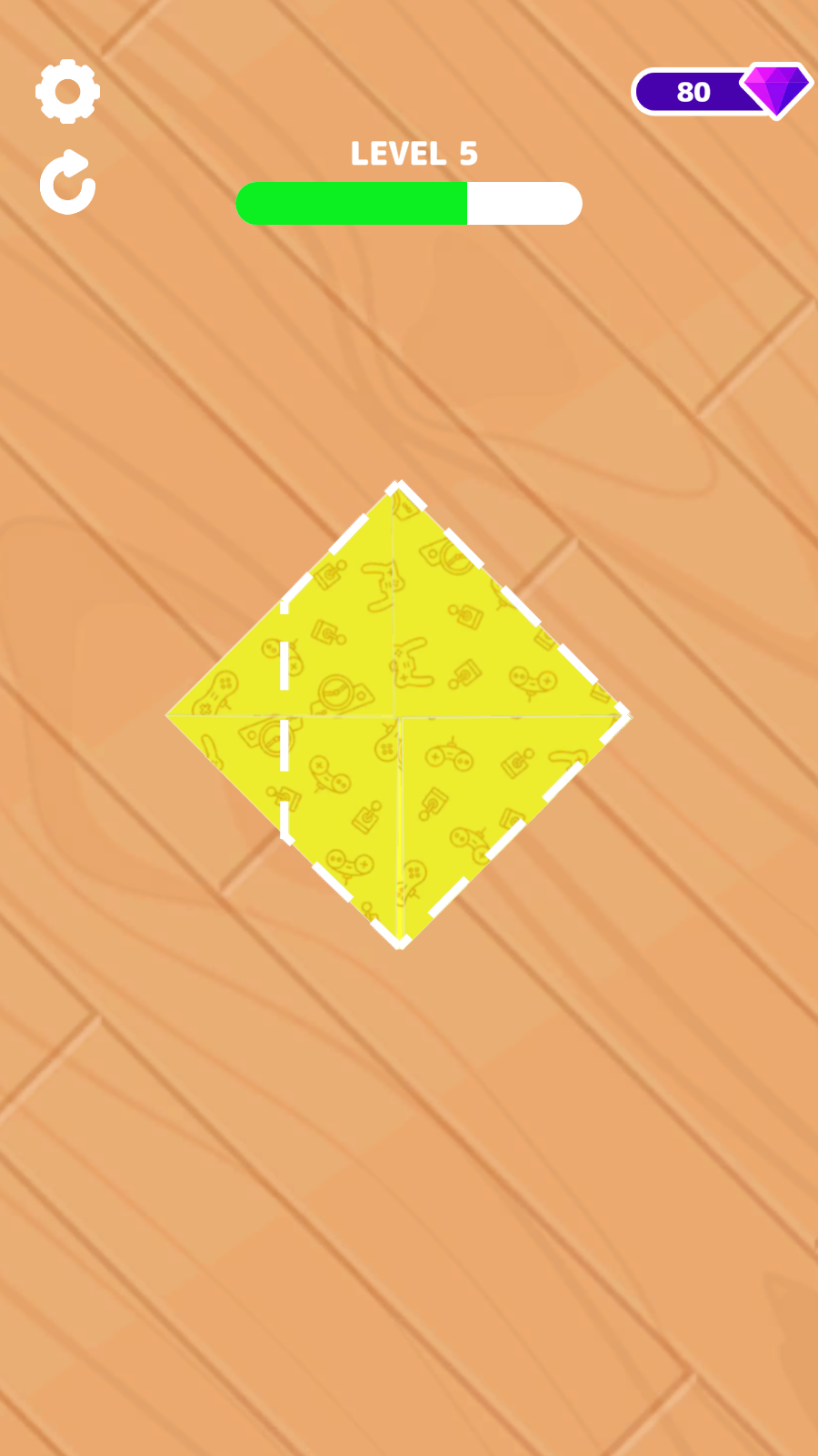 Screenshot of Origami Fold: Paper Puzzle