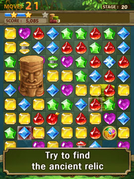 Jewels Jungle : Match 3 Puzzle Game Screenshot