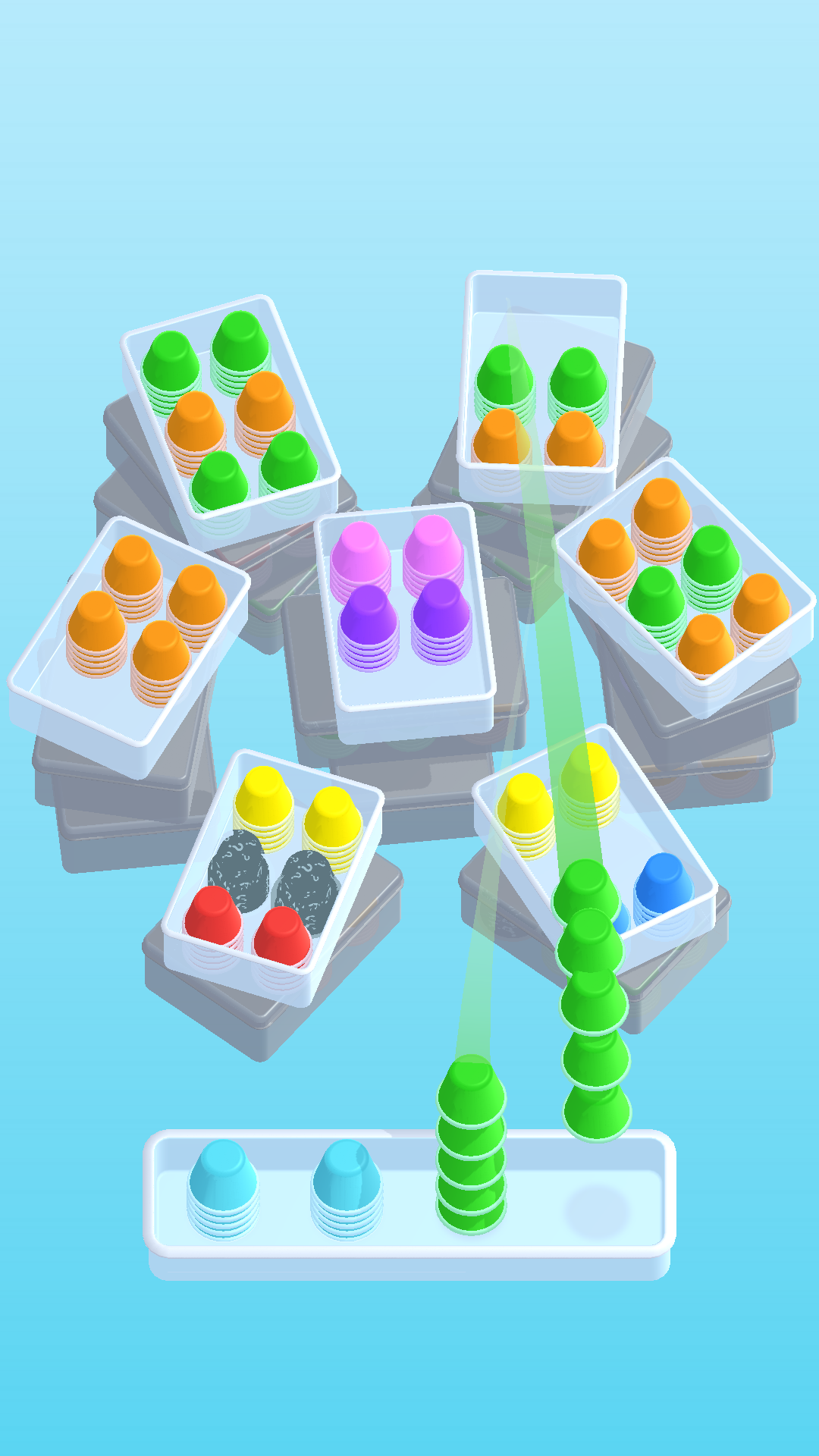 Cups Order - Color Sorting 3D for Android/iOS - TapTap