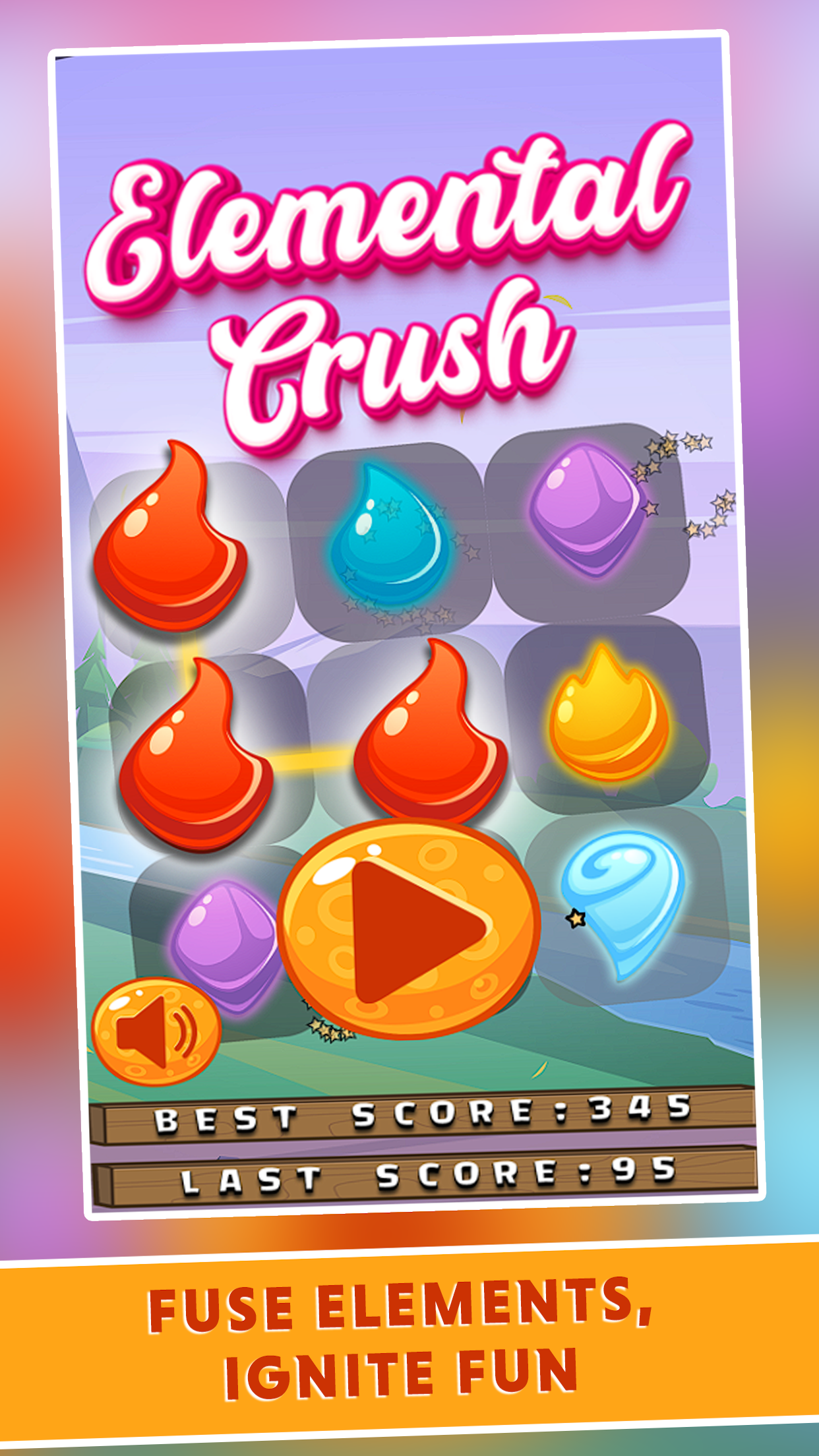 Elemental Crush Game Screenshot