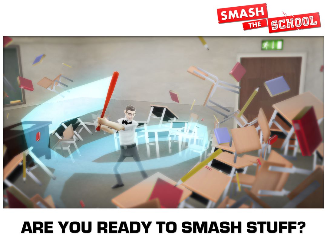 Screenshot of Smash the School - Stress Fix!