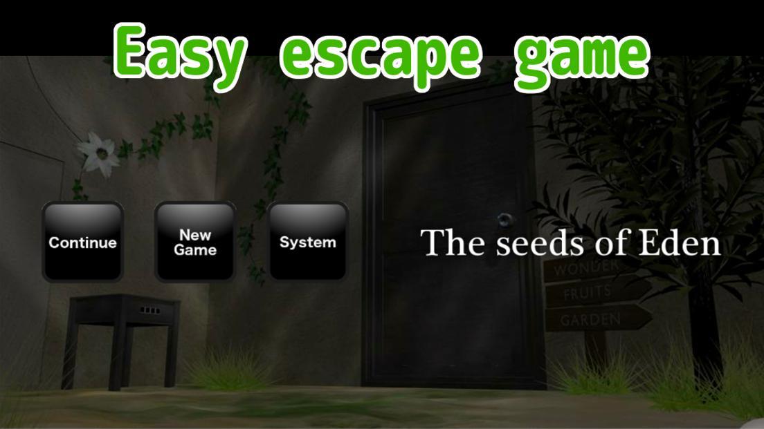 Captura de Tela do Jogo EscapeGame The seeds of Eden