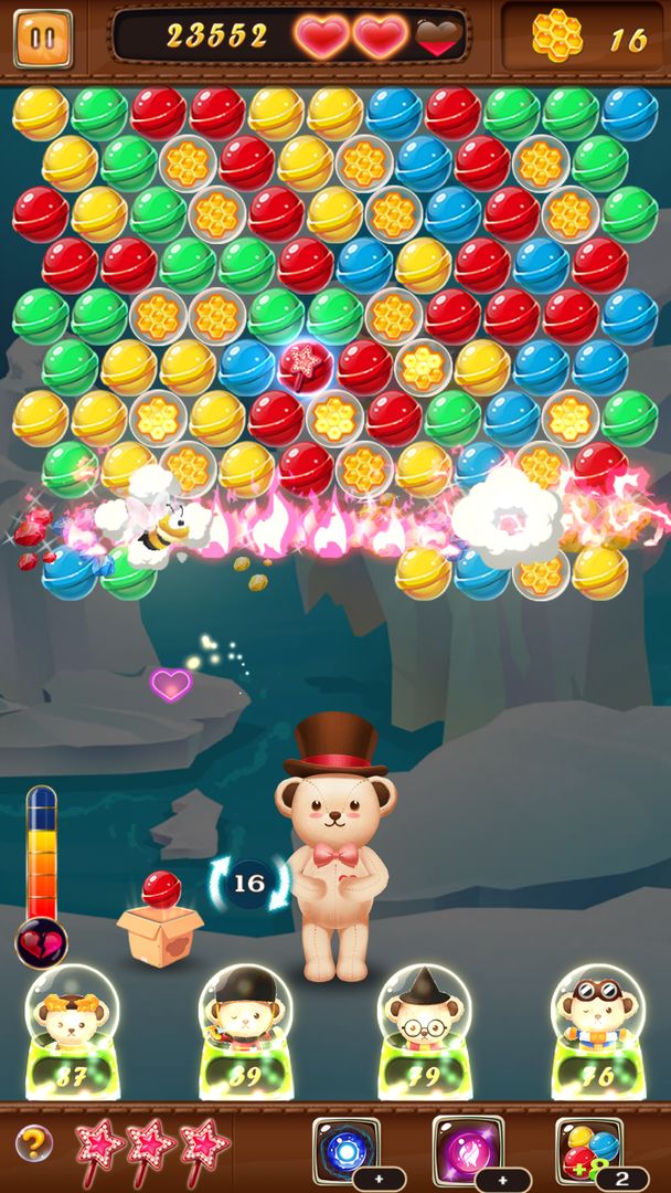 Teddy Pop - Bubble Shooter 게임 스크린 샷