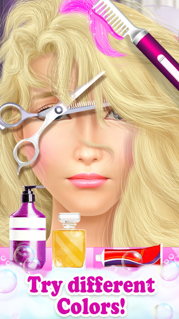 Screenshot of HAIR Salon Makeup Games