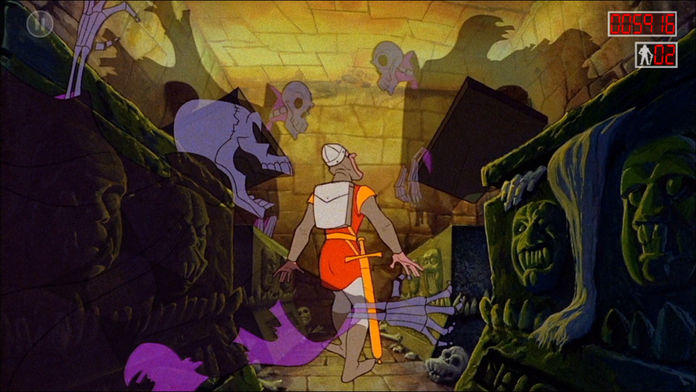Dragon's Lair 30th Anniversary Game Screenshot