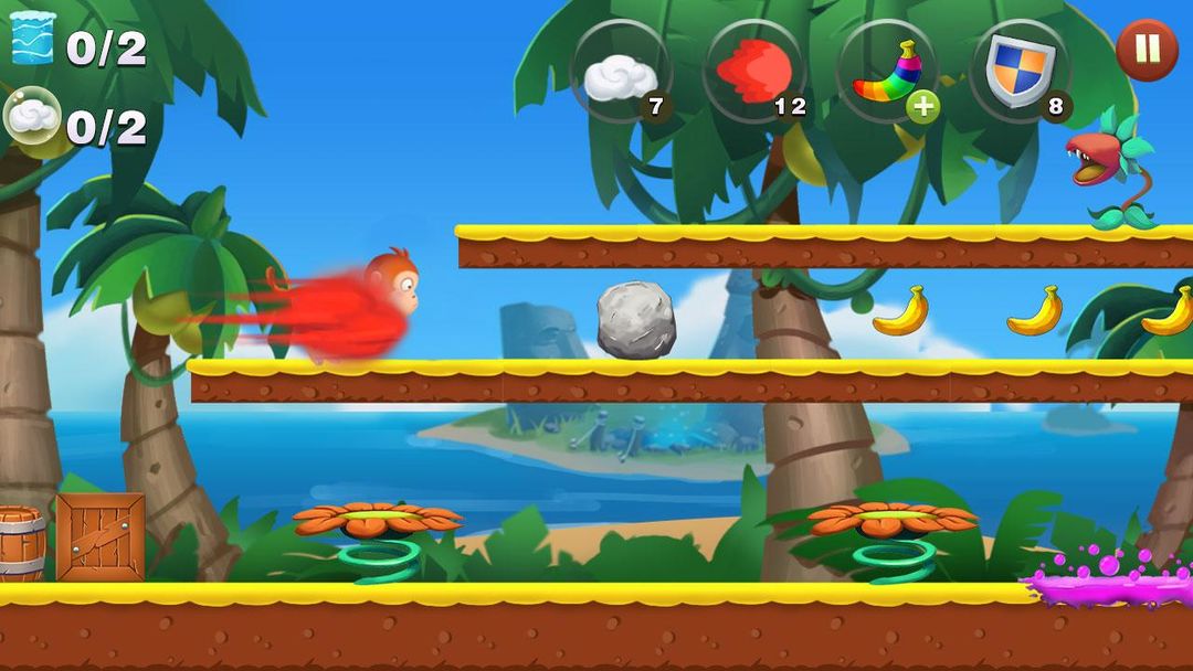 Screenshot of Jungle Monkey Run 2