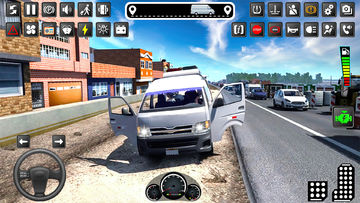 Dubai Van Simulator Car Game Game Screenshot