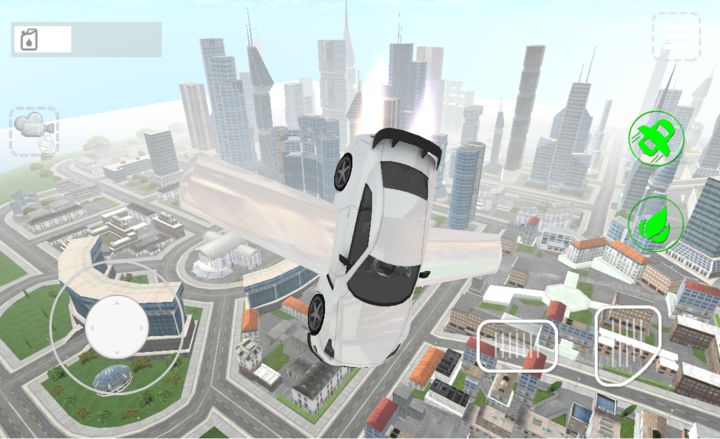 Screenshot 1 of Flying Car Sim 2.7