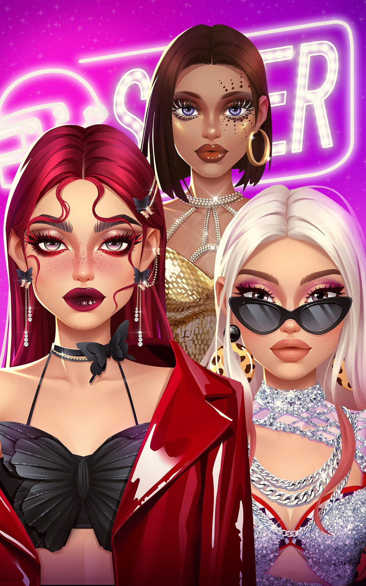 Скриншот игры Makeup Fashion: Super Stylist