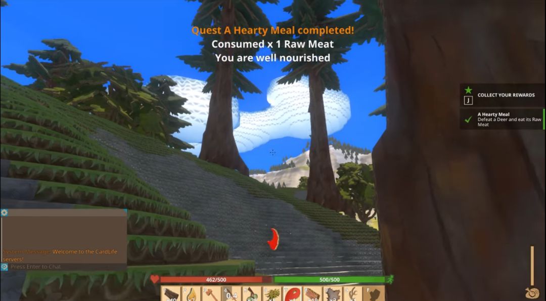 Screenshot of Cardlife SurvivaI