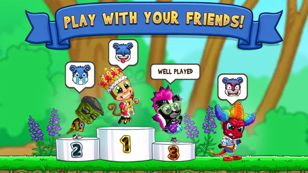 Fun Run 3 - Multiplayer Games screenshot game