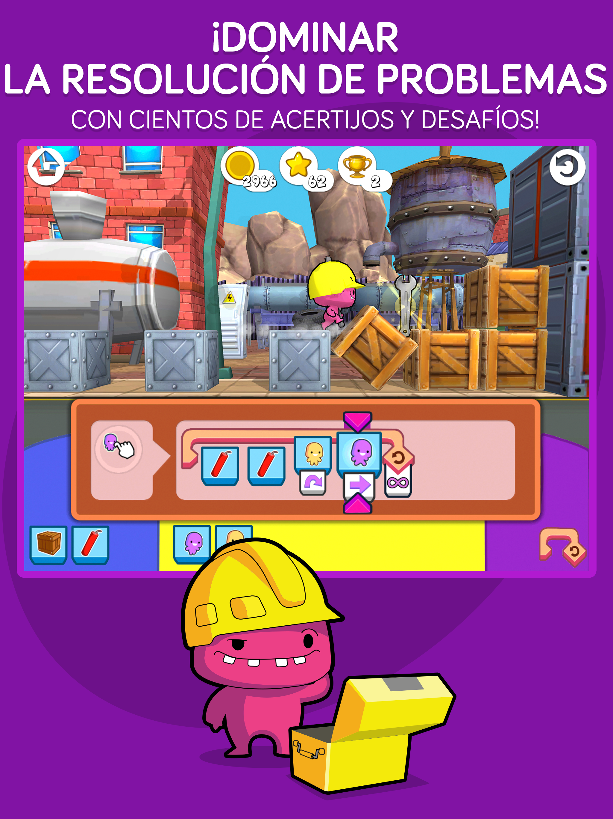 Captura de Pantalla del Juego codeSpark Código de niños