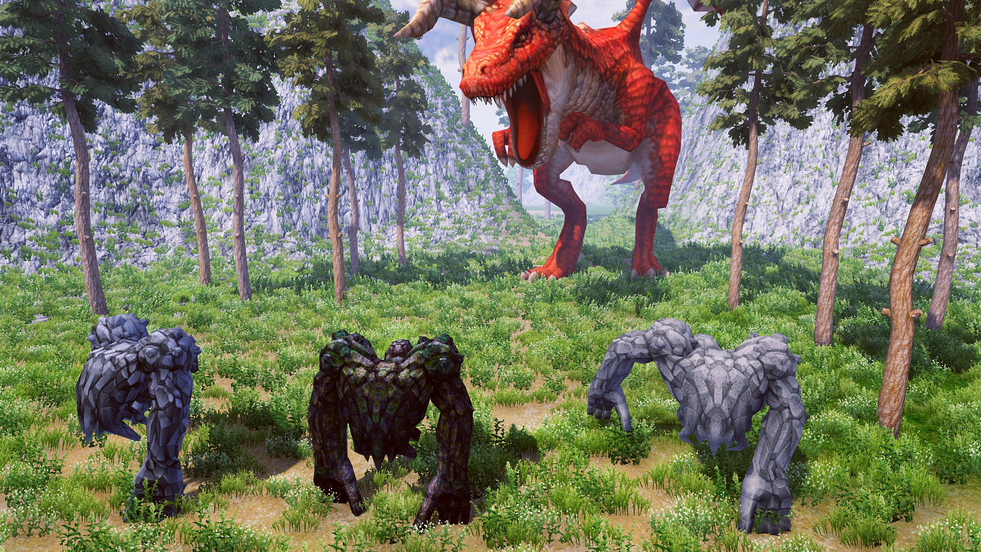 Cuplikan Layar Game Rock Giant Simulator