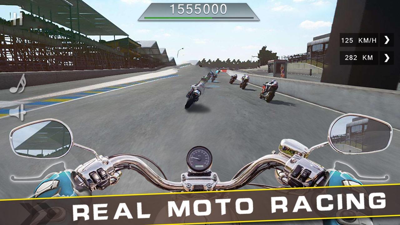 Screenshot 1 of Kamatayan Moto Race : Tunay na Traffic Rush 1.0.3
