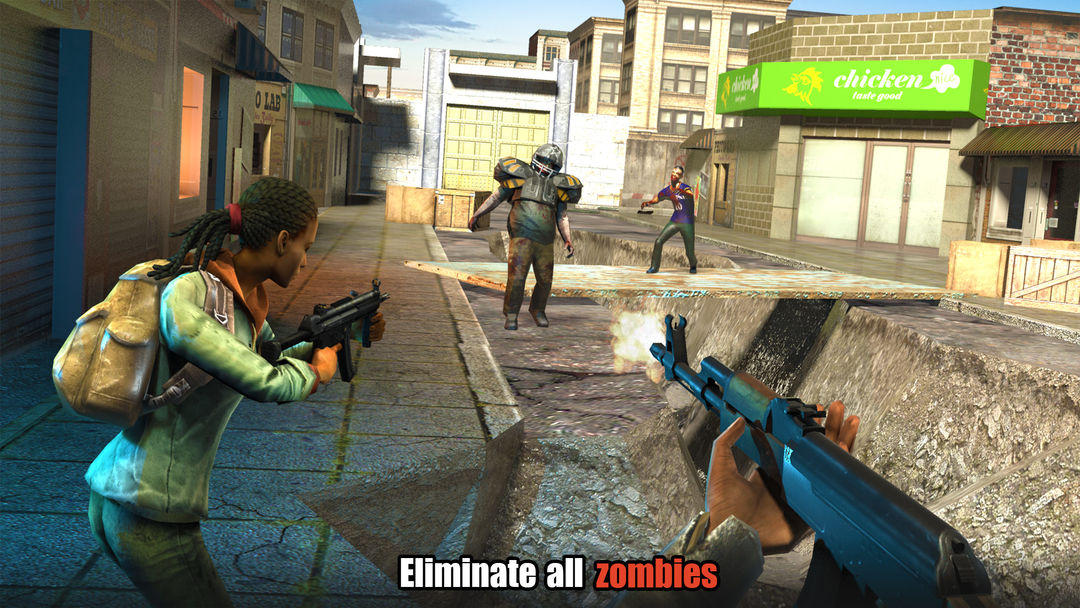 Hopeless Raider-Zombie Shooting Games 게임 스크린 샷