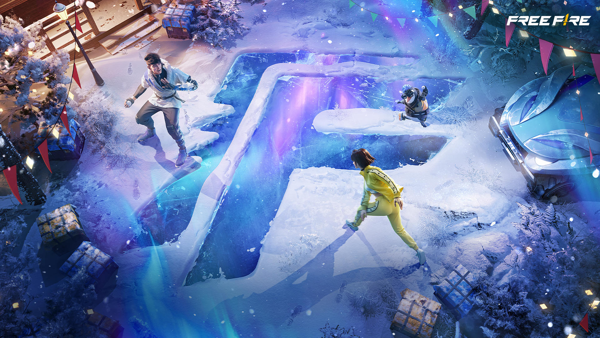 Banner of Free Fire: Winterlands 