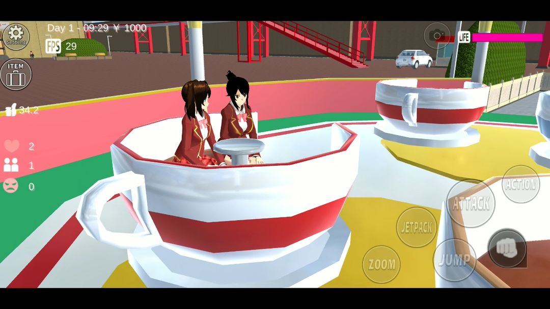 Screenshot of SAKURA School Simulator