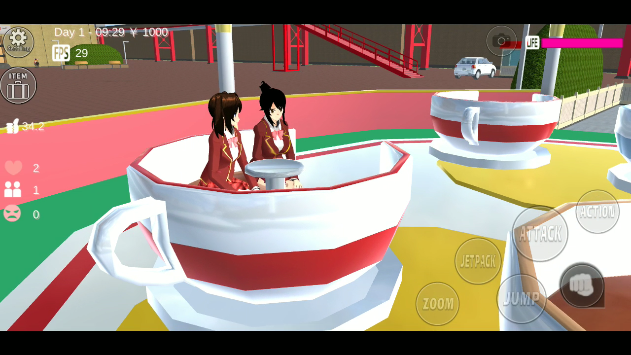 SAKURA School Simulator Game Screenshot